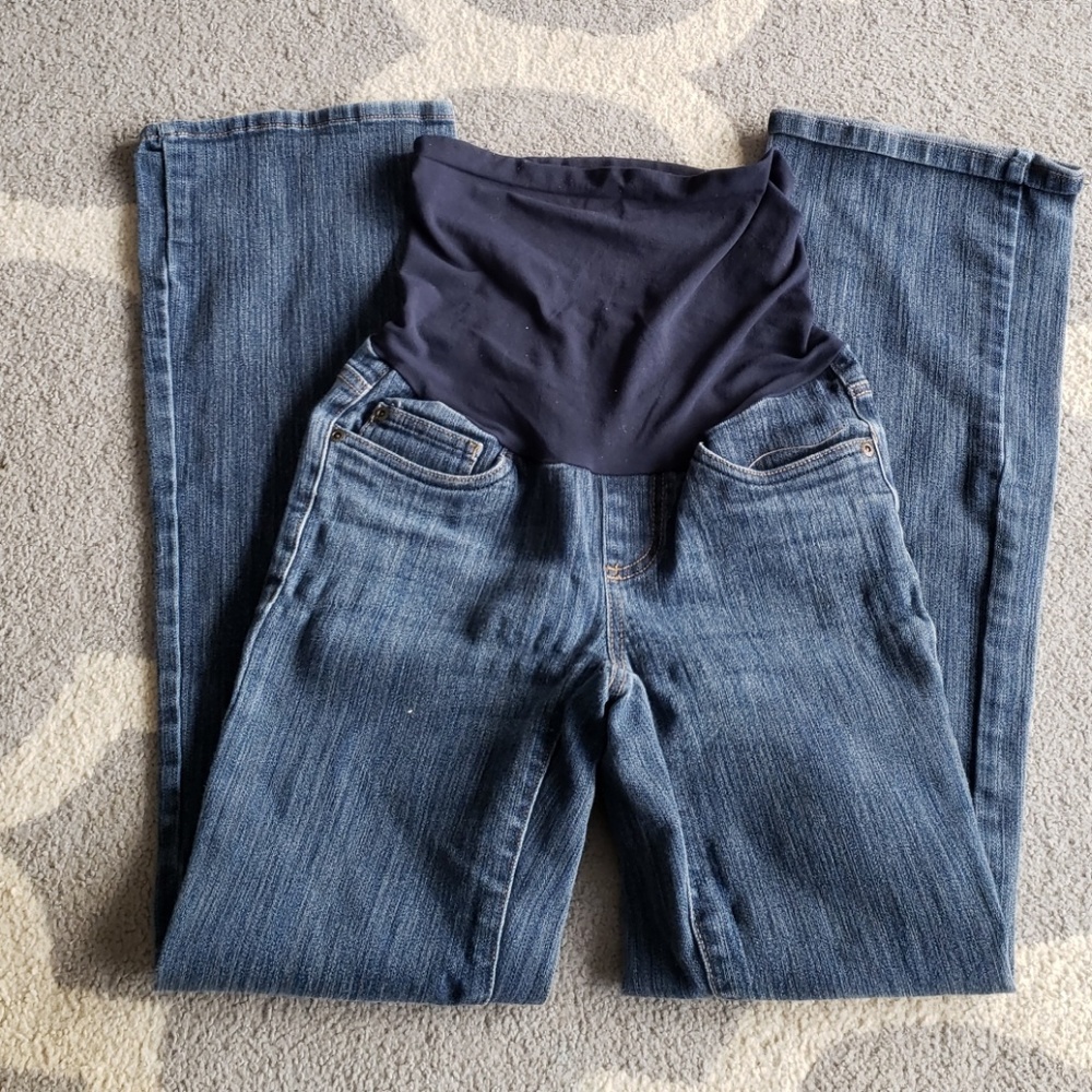 Motherhood maternity full panel jeans